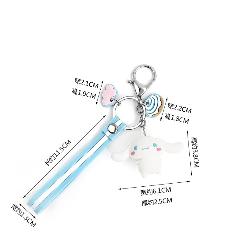 Hello Kitty Kuromi Melody Cinnamoroll Key chain