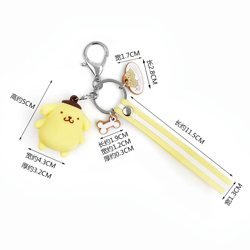 Hello Kitty Kuromi Melody Cinnamoroll Key chain