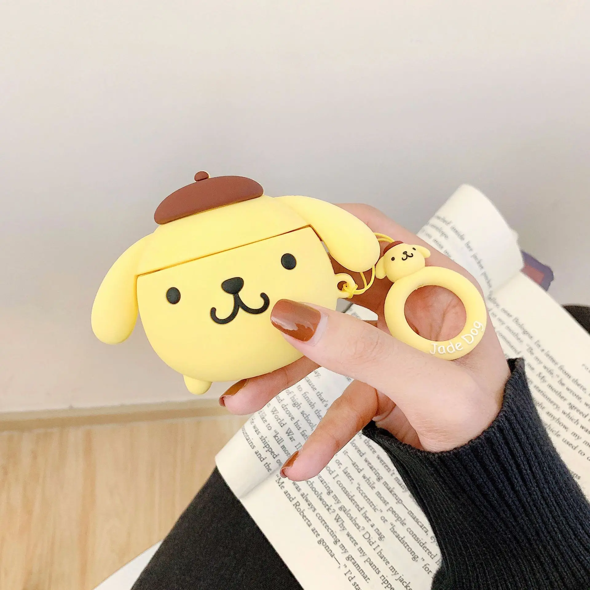 Kuromi Anime Silicone Air Pods Case Cover Kuromi Anime Silicone Air Pods Case Cover