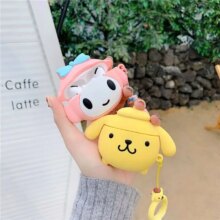 Kuromi Anime Silicone Air Pods Case Cover Kuromi Anime Silicone Air Pods Case Cover