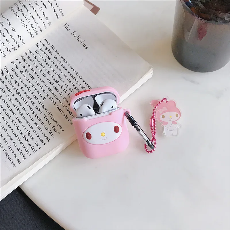 Melody Kuromi BadBadtz-Maru Silicone Earphone Case Cover