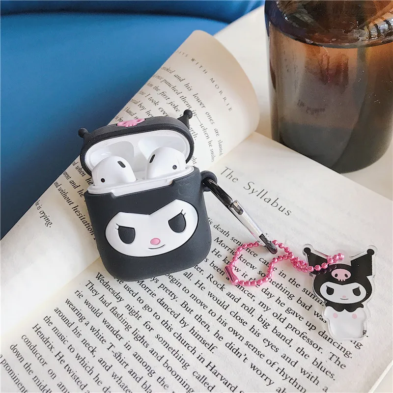 Melody Kuromi BadBadtz-Maru Silicone Earphone Case Cover