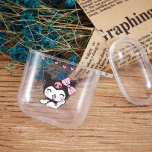 Kuromi Anime Soft Silicone Transparent Charging Bluetooth Air Pods Case Kuromi Anime Soft Silicone Transparent Charging Bluetooth Air Pods Case