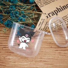 Kuromi Anime Soft Silicone Transparent Charging Bluetooth Air Pods Case Kuromi Anime Soft Silicone Transparent Charging Bluetooth Air Pods Case