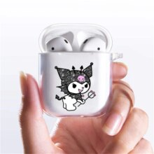 Kuromi Baku Soft Matte TPU Earphone Cover Kuromi Baku Soft Matte TPU Earphone Cover