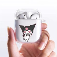 Kuromi Baku Soft Matte TPU Earphone Cover Kuromi Baku Soft Matte TPU Earphone Cover