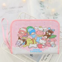 Melody Cinnamoroll Dog Kuromi Cartoon Portable Wallet Melody Cinnamoroll Dog Kuromi Cartoon Portable Wallet