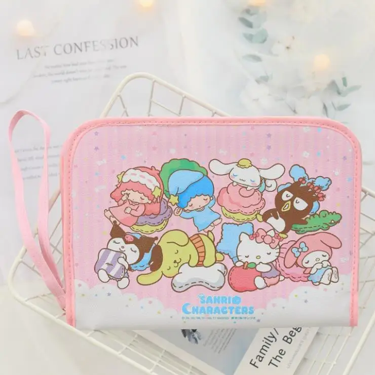 Melody Cinnamoroll Dog Kuromi Cartoon Portable Wallet
