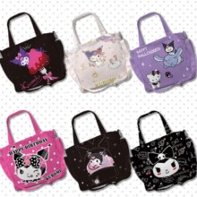 My Melody Kuromi Canvas Shoulder Large Capacity Bag My Melody Kuromi Canvas Shoulder Large Capacity Bag