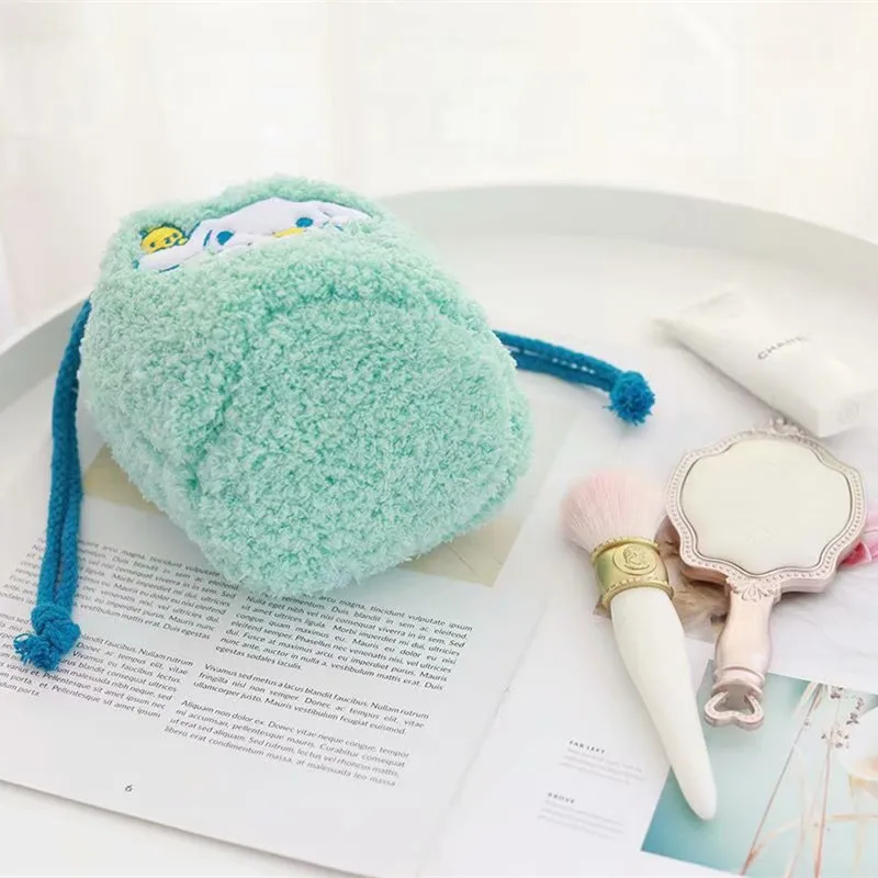 Hello Kitty My Melody Cinnamoroll Little Twin Star PomPomPurin Kuromi Cosmetic Drawstring Pocket Bag Hello Kitty My Melody Cinnamoroll Little Twin Star PomPomPurin Kuromi Cosmetic Drawstring Pocket Bag