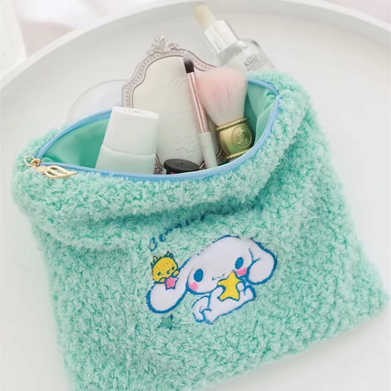 Hello Kitty My Melody Cinnamoroll Little Twin Star PomPomPurin Kuromi Cosmetic Drawstring Pocket Bag Hello Kitty My Melody Cinnamoroll Little Twin Star PomPomPurin Kuromi Cosmetic Drawstring Pocket Bag