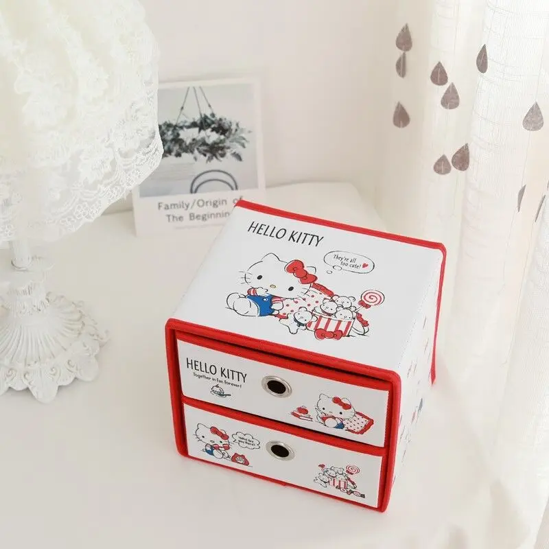 Hello Kitty My Melody Cinnamoroll Little Twin Stars Kuromi Cartoon Storage Case Bag