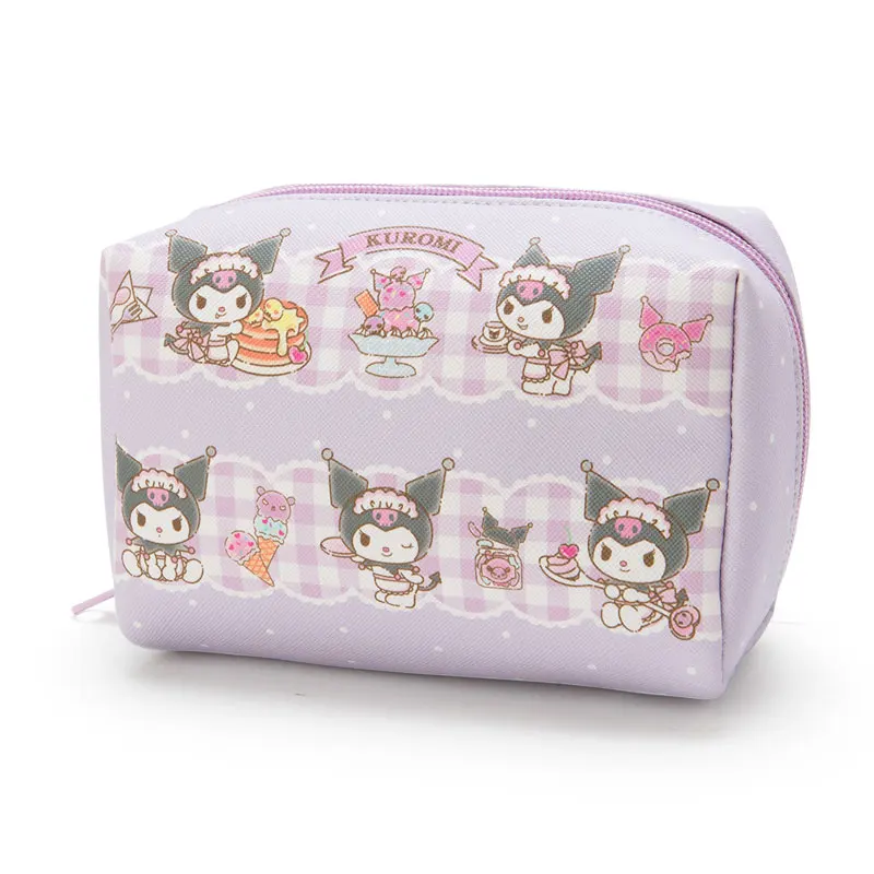 Little Twin Stars My Melody Kuromi Cartoon PU Leather Storage Bag