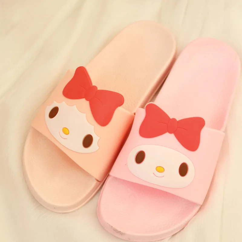 Cartoon Kuromi Non Slip Soft Kawaii Slippers