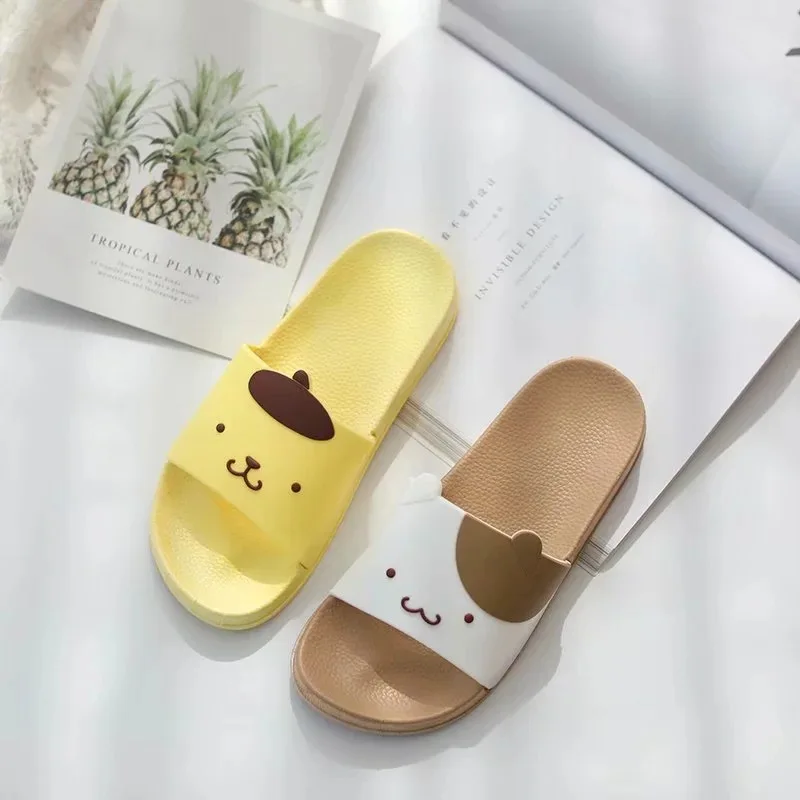 Cartoon Kuromi Non Slip Soft Kawaii Slippers