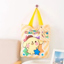 Melody Pudding Cinnamoroll Dog Kuromi Cartoon Large Capacity Portable Environmental Protection Bag Melody Pudding Cinnamoroll Dog Kuromi Cartoon Large Capacity Portable Environmental Protection Bag