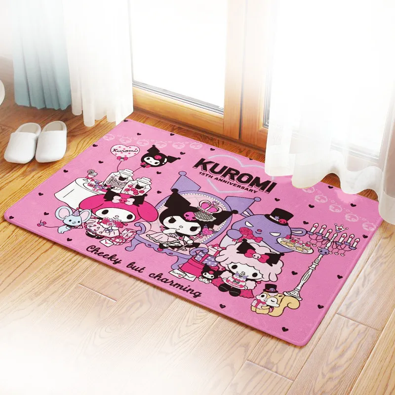 Kuromi Melody Anime Home Decoration Floor Carpets