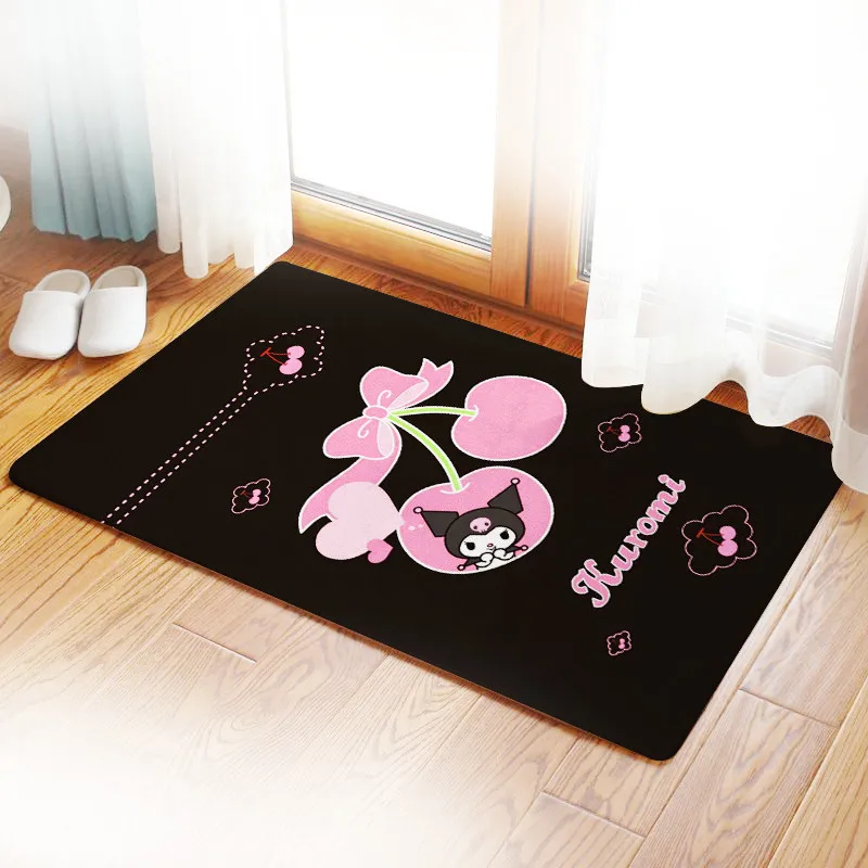 Kuromi Melody Anime Home Decoration Floor Carpets