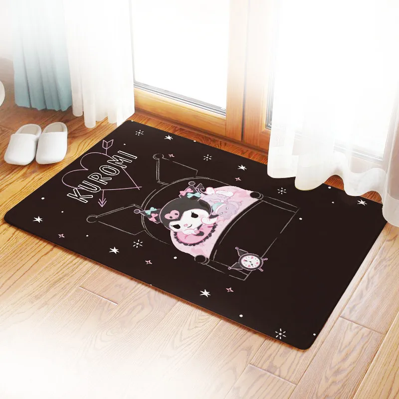 Kuromi Melody Anime Home Decoration Floor Carpets
