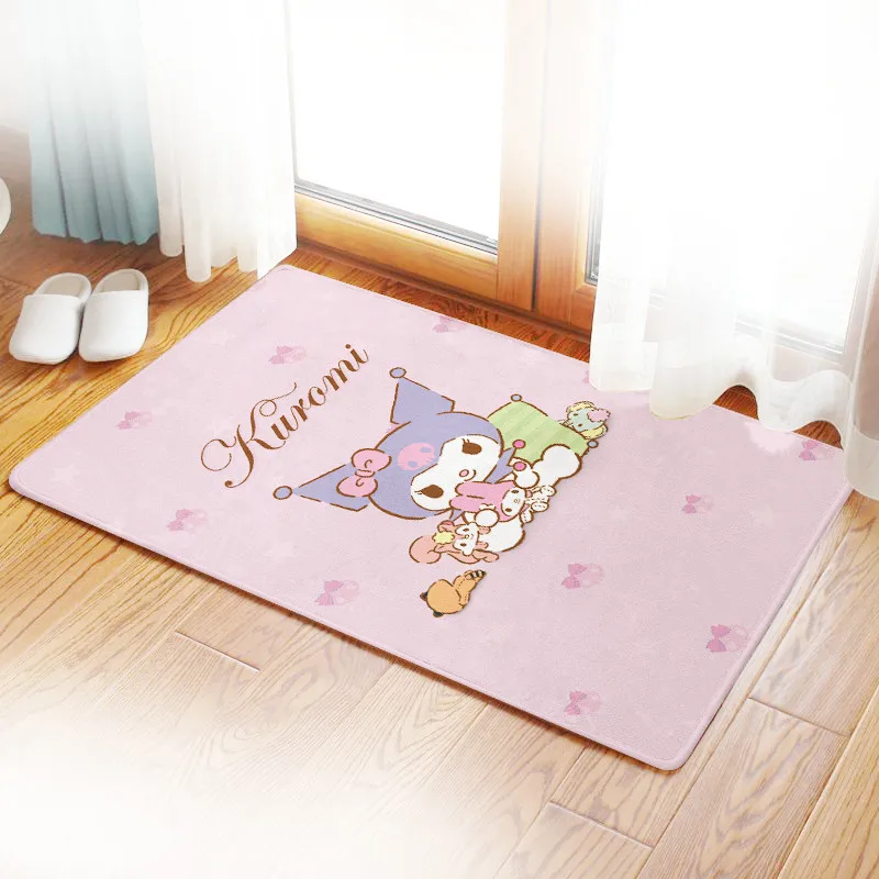 Kuromi Melody Anime Home Decoration Floor Carpets