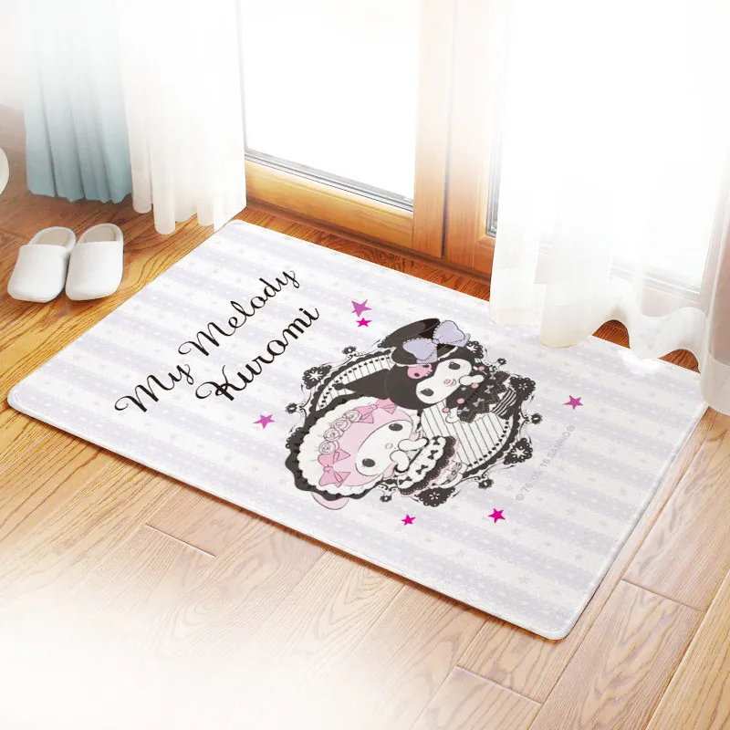 Kuromi Melody Anime Home Decoration Floor Carpets