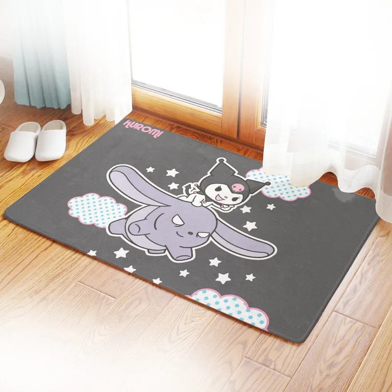 Kuromi Melody Anime Home Decoration Floor Carpets