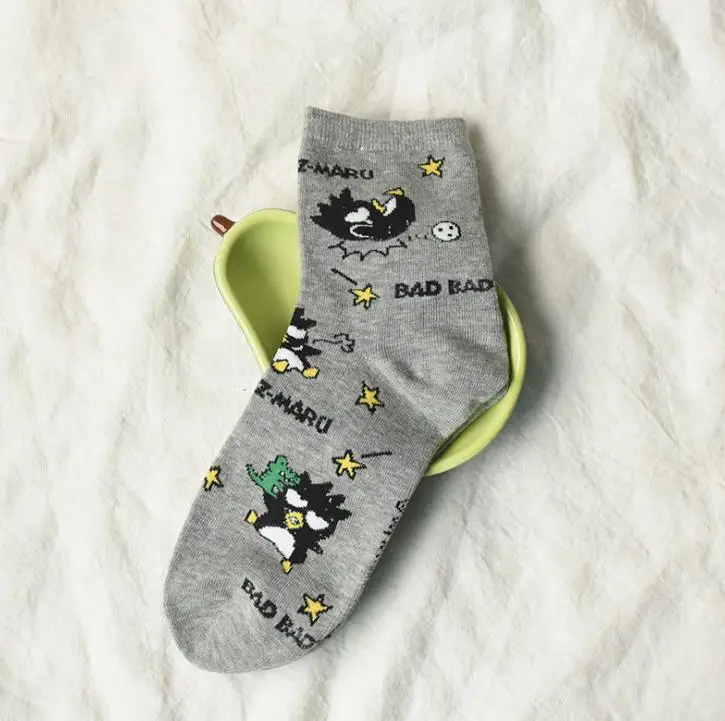 My Melody Purin Pudding Dog Frog Kuromi Gudetama Anime Socks