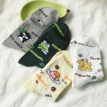 My Melody Purin Pudding Dog Frog Kuromi Gudetama Anime Socks My Melody Purin Pudding Dog Frog Kuromi Gudetama Anime Socks