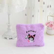 My Melody Pudding Cinnamoroll Dog Kuromi Plush Portable Storage Coin Bag My Melody Pudding Cinnamoroll Dog Kuromi Plush Portable Storage Coin Bag