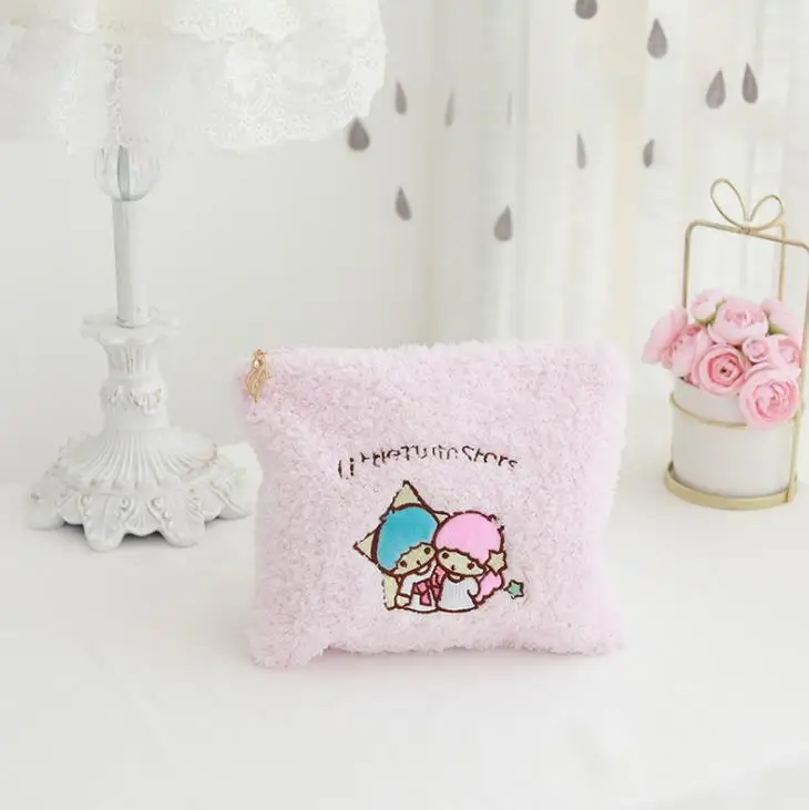 My Melody Pudding Cinnamoroll Dog Kuromi Plush Portable Storage Coin Bag My Melody Pudding Cinnamoroll Dog Kuromi Plush Portable Storage Coin Bag