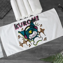Kuromi Melody Anime Cosplay Washcloth Bath Towel Kuromi Melody Anime Cosplay Washcloth Bath Towel
