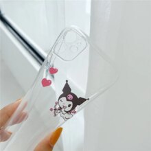 Kuromi My Melody Anime Clear Soft TPU Phone Case Kuromi My Melody Anime Clear Soft TPU Phone Case