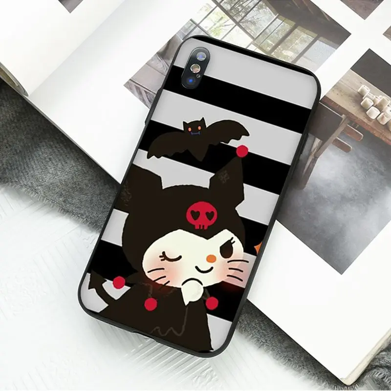 Kuromi Colorful Phone Case For iPhone