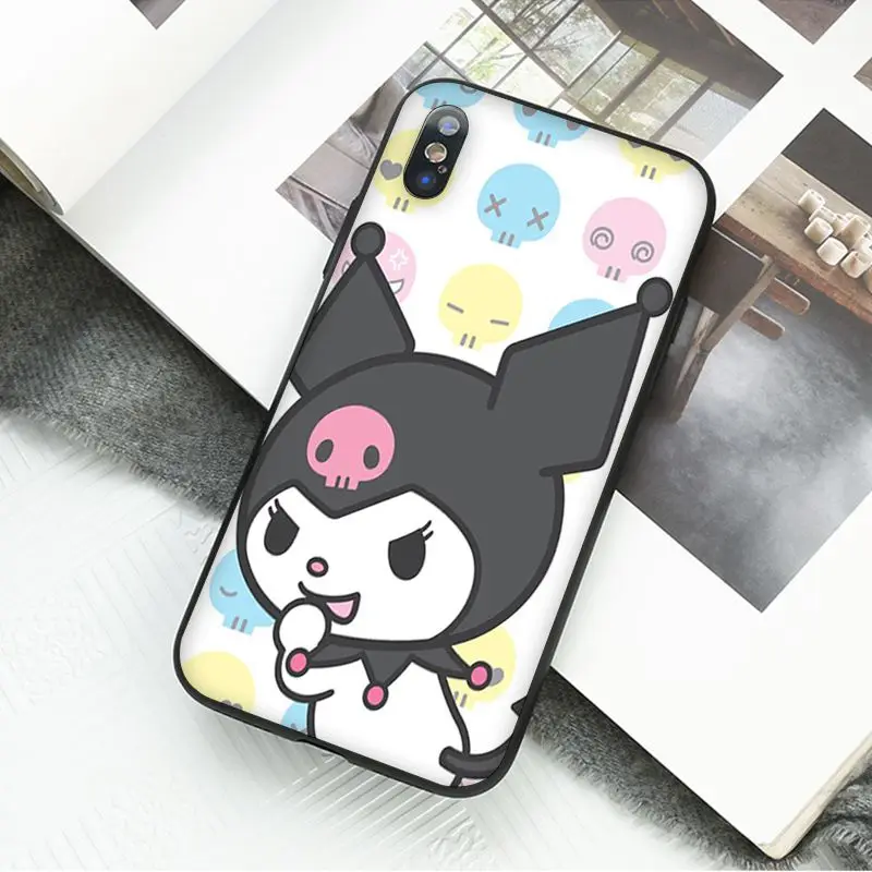 Kuromi Colorful Phone Case For iPhone