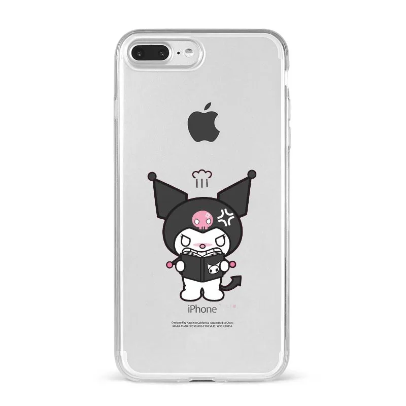 Melody Kuromi Baku Soft Silicone TPU Phone Cover