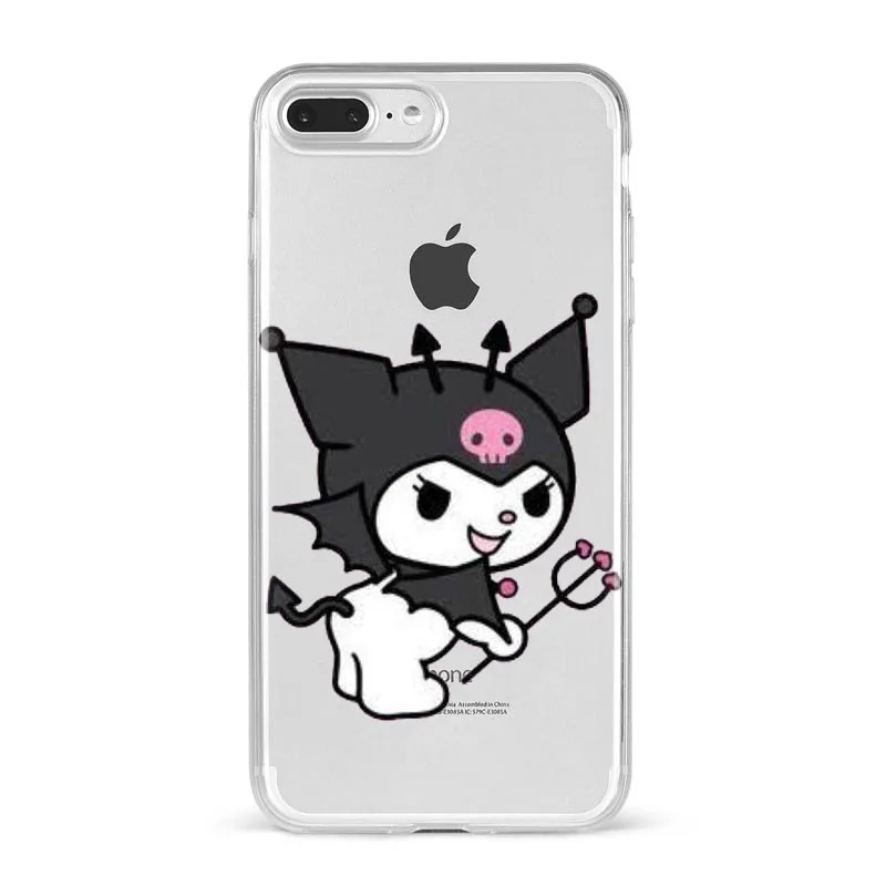 Melody Kuromi Baku Soft Silicone TPU Phone Cover