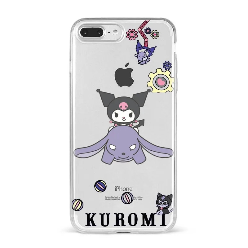 Melody Kuromi Baku Soft Silicone TPU Phone Cover
