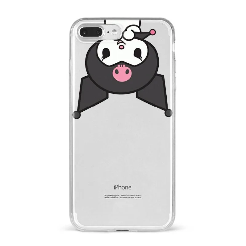 Melody Kuromi Baku Soft Silicone TPU Phone Cover
