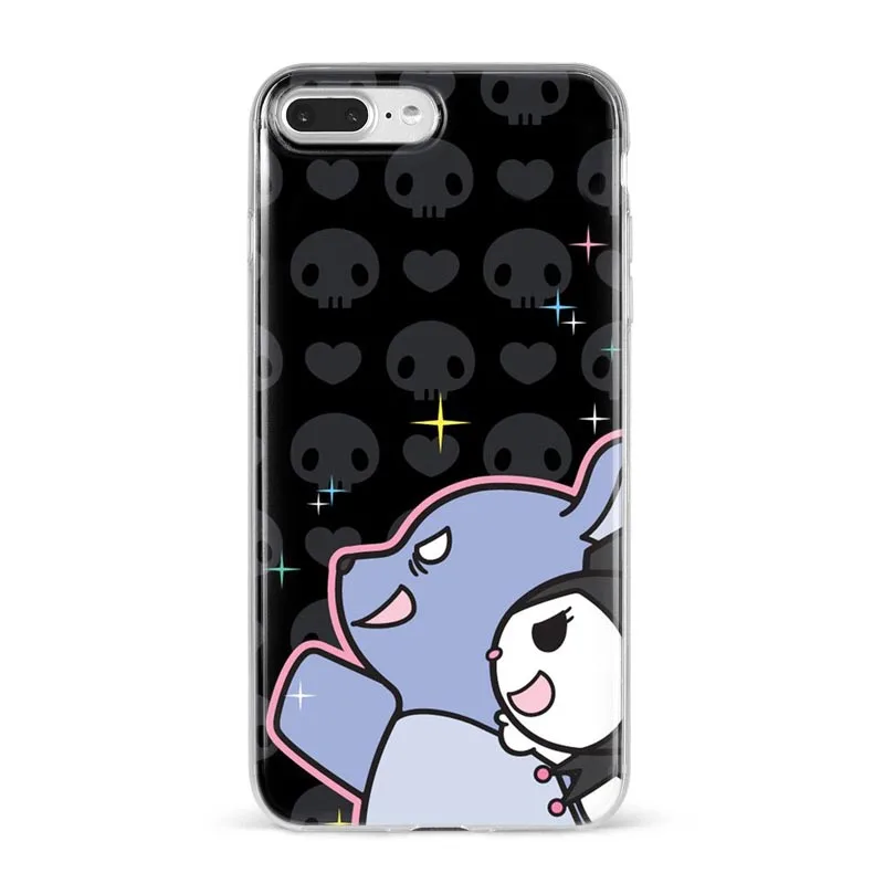 Melody Kuromi Baku Soft Silicone TPU Phone Cover
