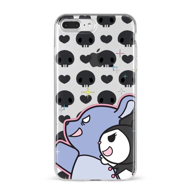 Melody Kuromi Baku Soft Silicone TPU Phone Cover