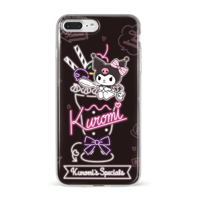 Melody Kuromi Baku Soft Silicone TPU Phone Cover