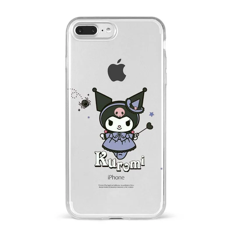 Melody Kuromi Baku Soft Silicone TPU Phone Cover