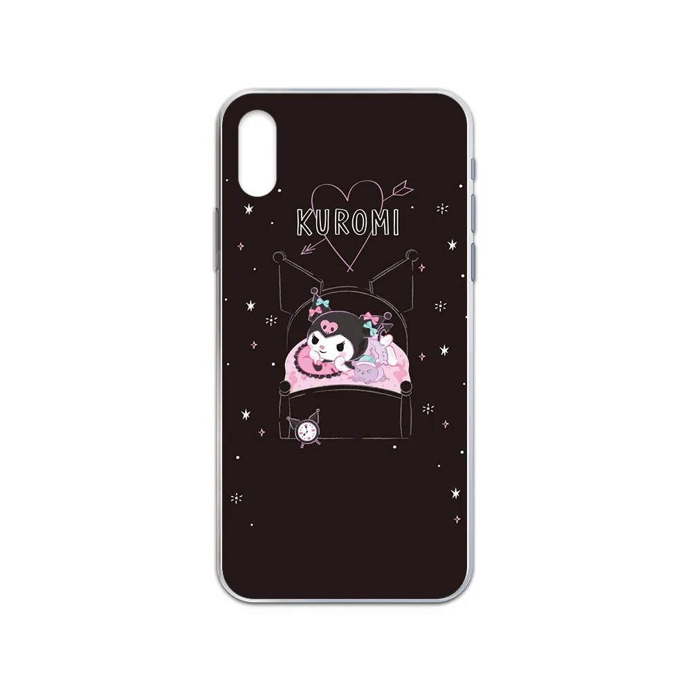 Kuromi Transparent Phone Case Cover For iPhone Kuromi Transparent Phone Case Cover For iPhone
