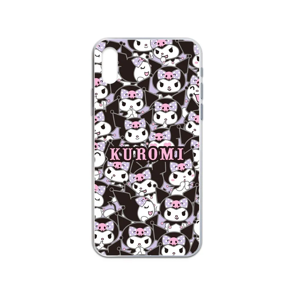 Kuromi Transparent Phone Case Cover For iPhone Kuromi Transparent Phone Case Cover For iPhone