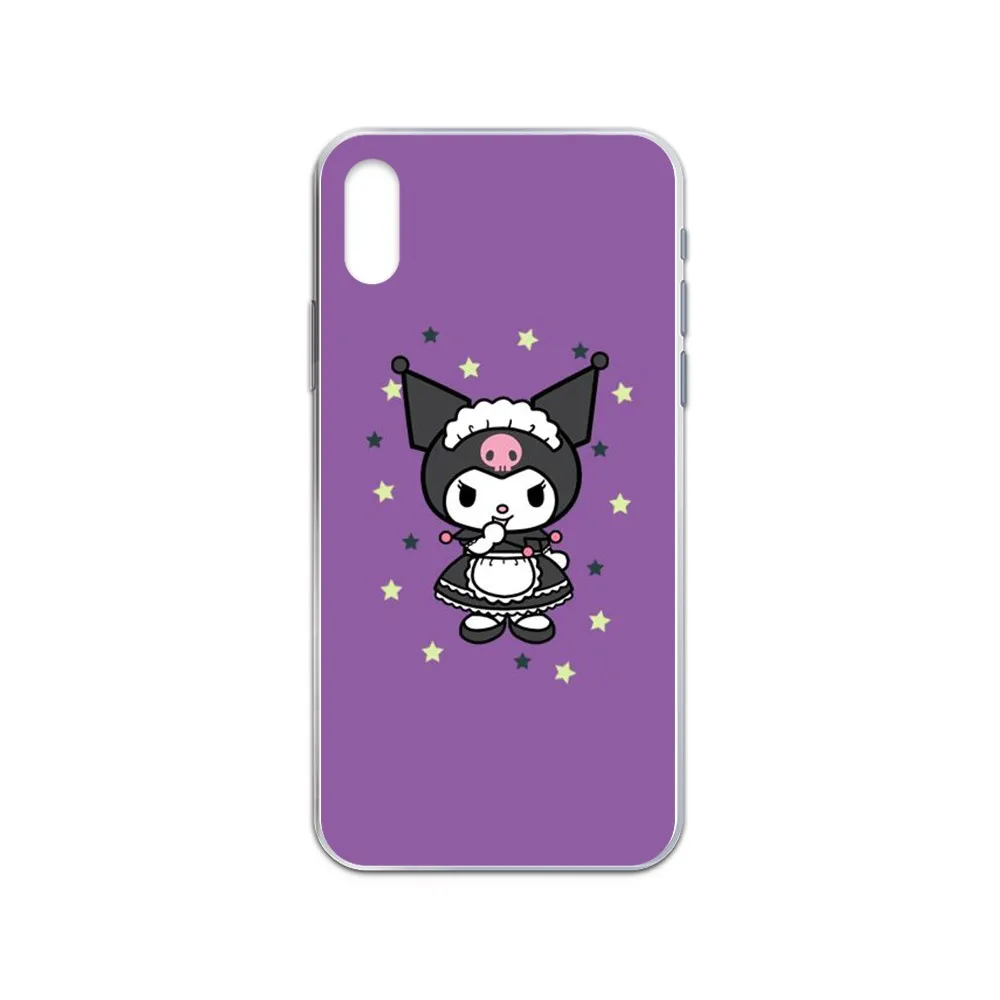 Kuromi Transparent Phone Case Cover For iPhone Kuromi Transparent Phone Case Cover For iPhone