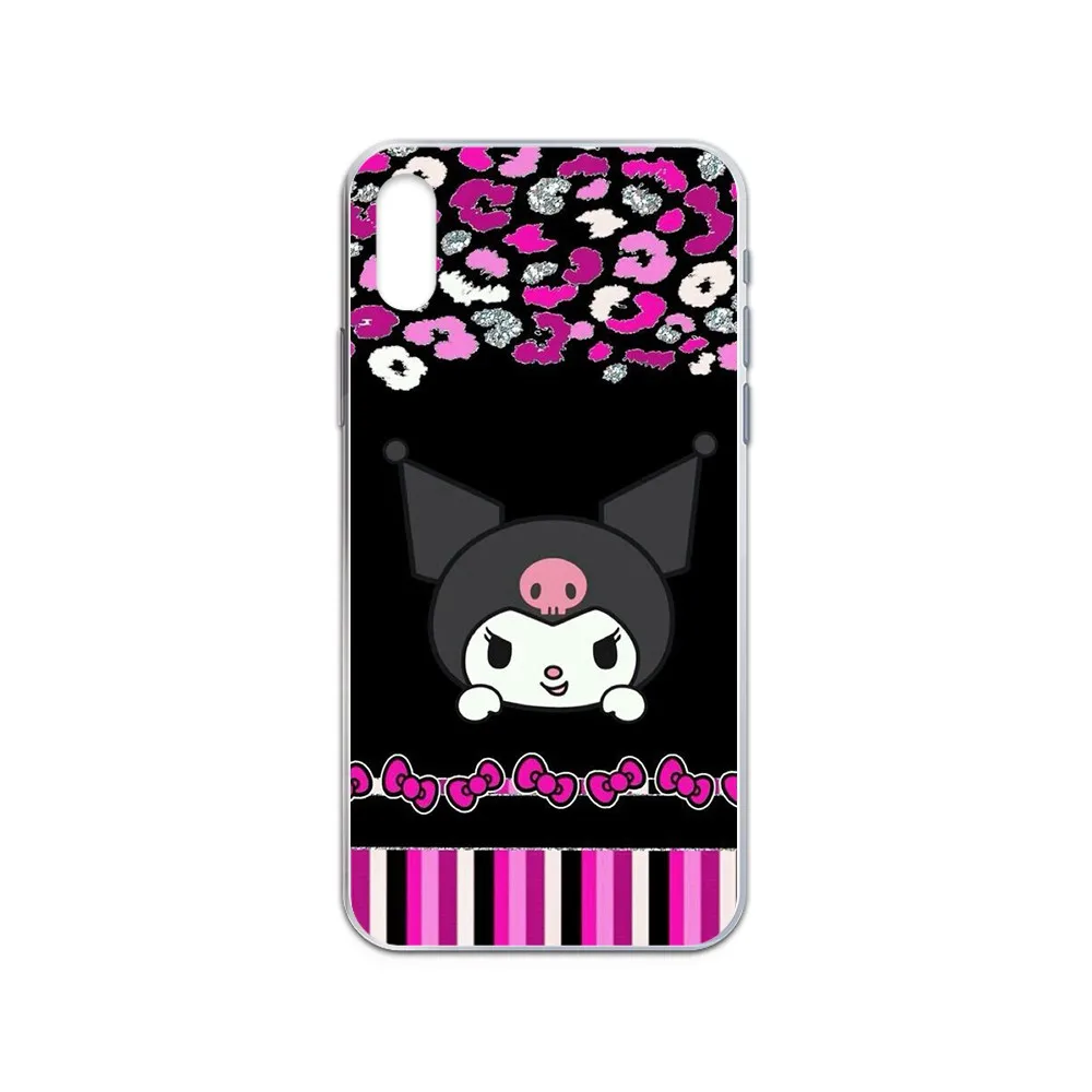 Kuromi Transparent Phone Case Cover For iPhone Kuromi Transparent Phone Case Cover For iPhone