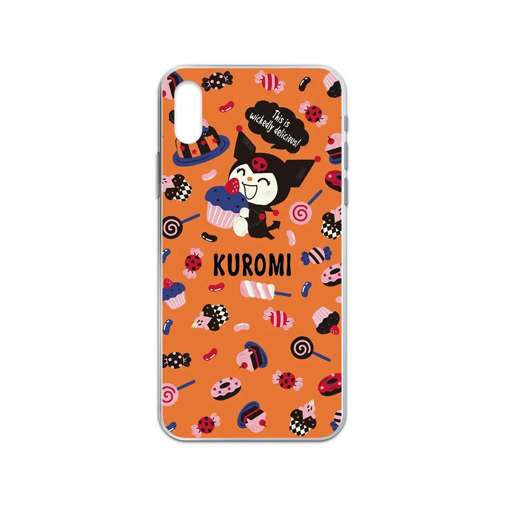 Kuromi Transparent Phone Case Cover For iPhone Kuromi Transparent Phone Case Cover For iPhone