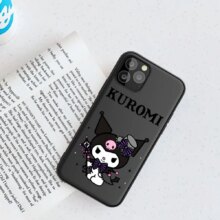 Kuromi Silicone Soft TPU Case For iPhone Kuromi Silicone Soft TPU Case For iPhone
