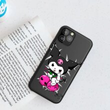 Kuromi Silicone Soft TPU Case For iPhone Kuromi Silicone Soft TPU Case For iPhone