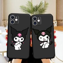 Kuromi Anime Silicone Phone Case For iPhone Kuromi Anime Silicone Phone Case For iPhone